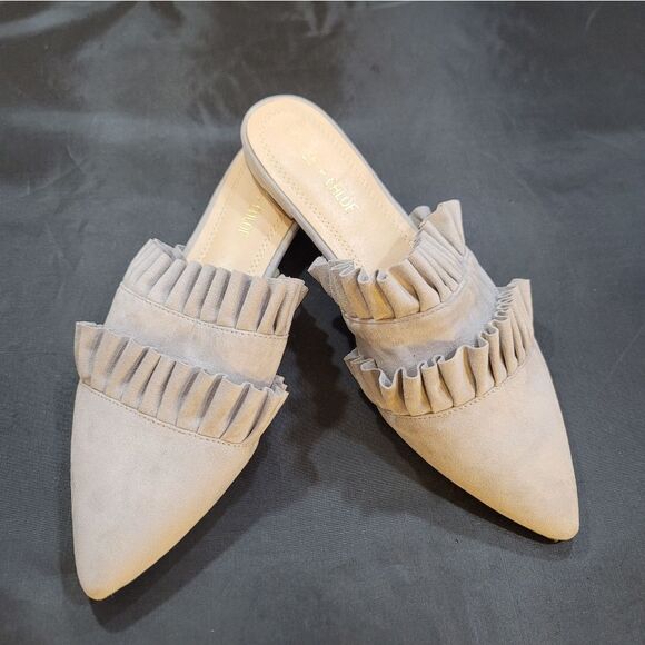 BRAND NEW CHASE&CHLOE POINTED TOE SLIP-ON WOMEN"S MULE - Picture 6 of 14